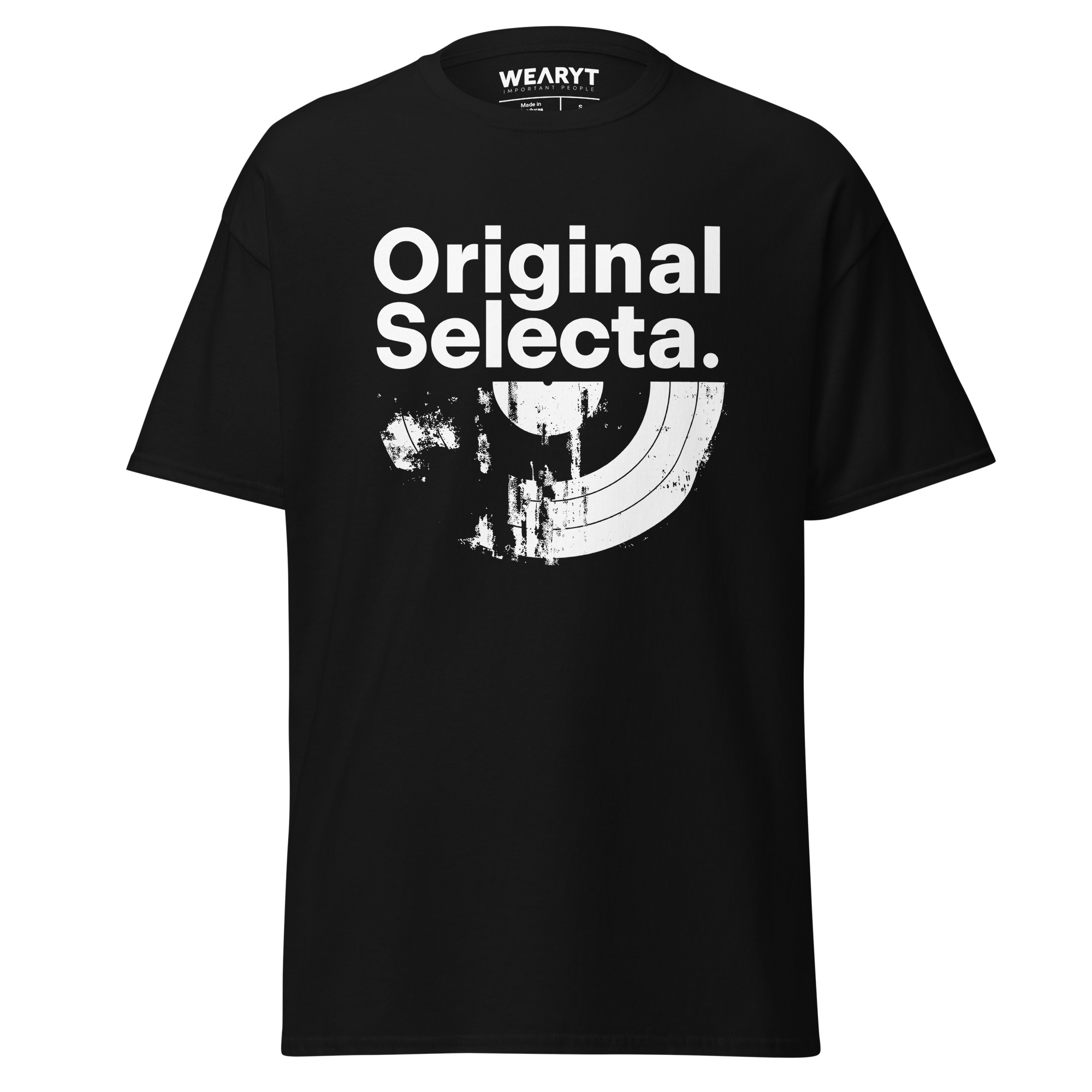 T-shirt – Original Selecta – Black Men's Clothing Wearyt