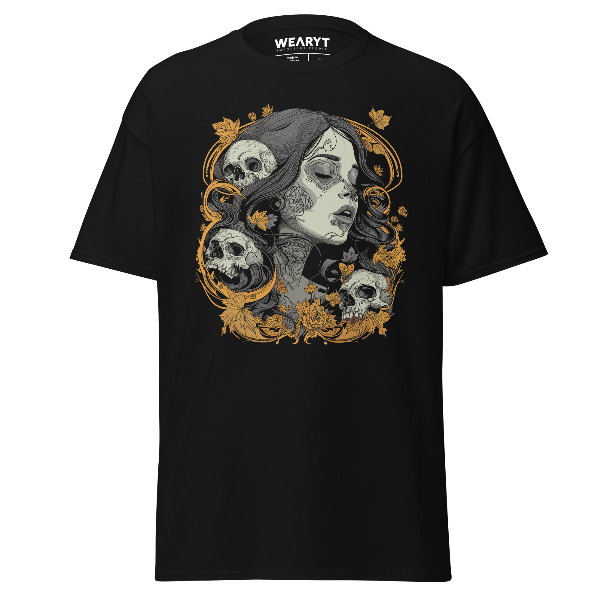T-shirt – Dark Beauty – Baroque Noir Men's Clothing Wearyt