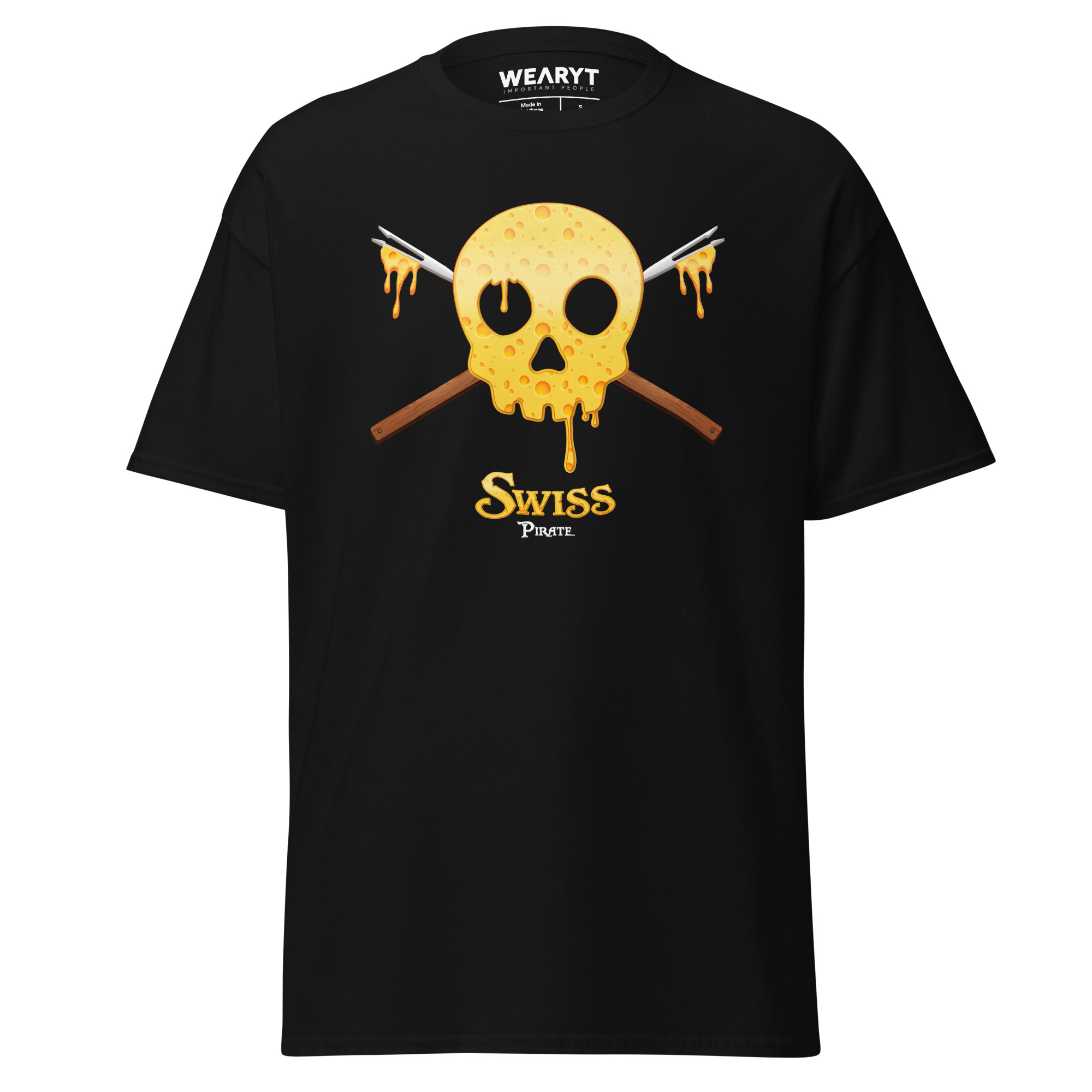 T-shirt – Switzerland – Swiss Pirate Men's Clothing Wearyt