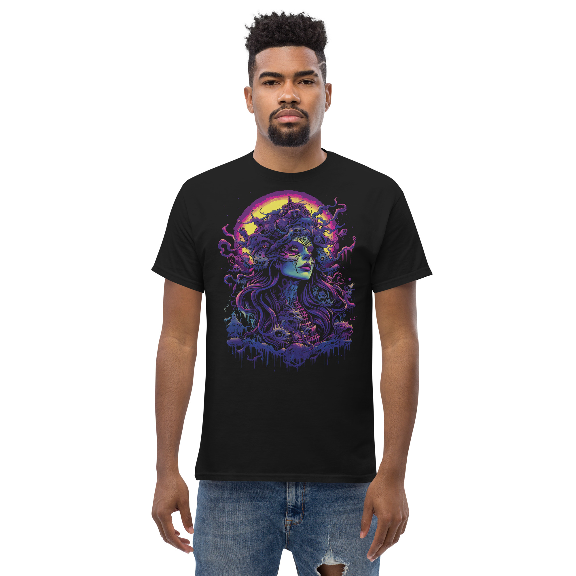 T-shirt – Psychedelic – Abyssal Muse Men's Clothing Wearyt