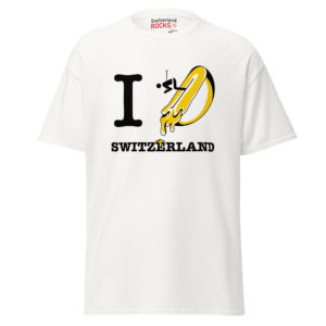 T-shirt blanc – Switzerland Rocks – Raclette T-Shirts Wearyt