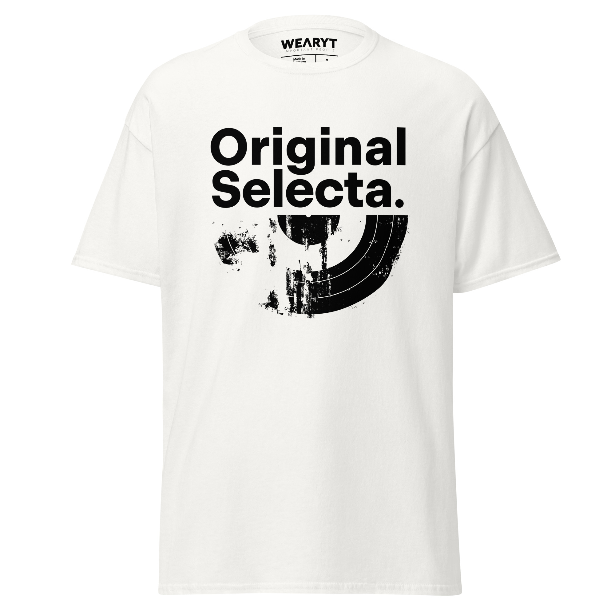 T-shirt – Original Selecta – Blanc T-Shirts Wearyt