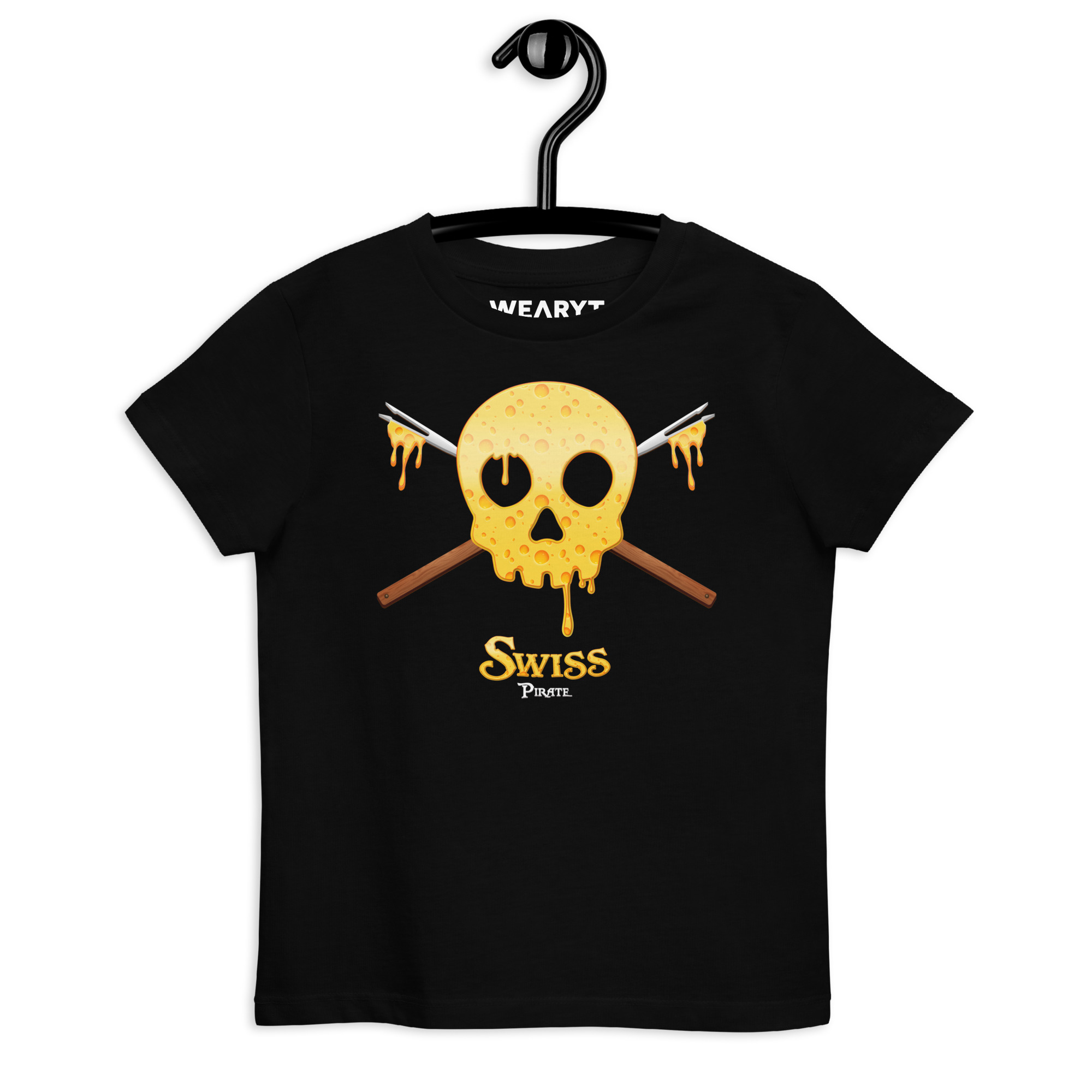 T-shirt enfant – Switzerland – Swiss Pirate Enfants Wearyt