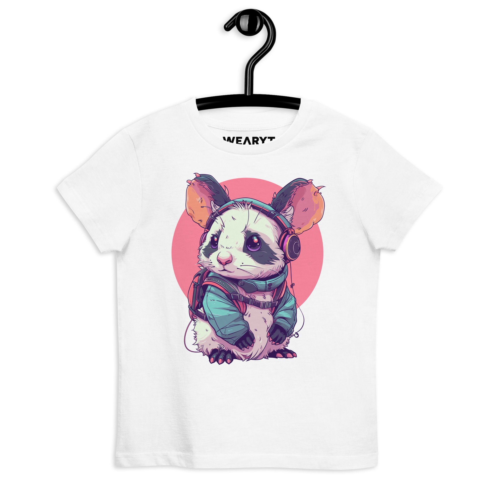 Children’s T-shirt – Souris-panda Children Wearyt