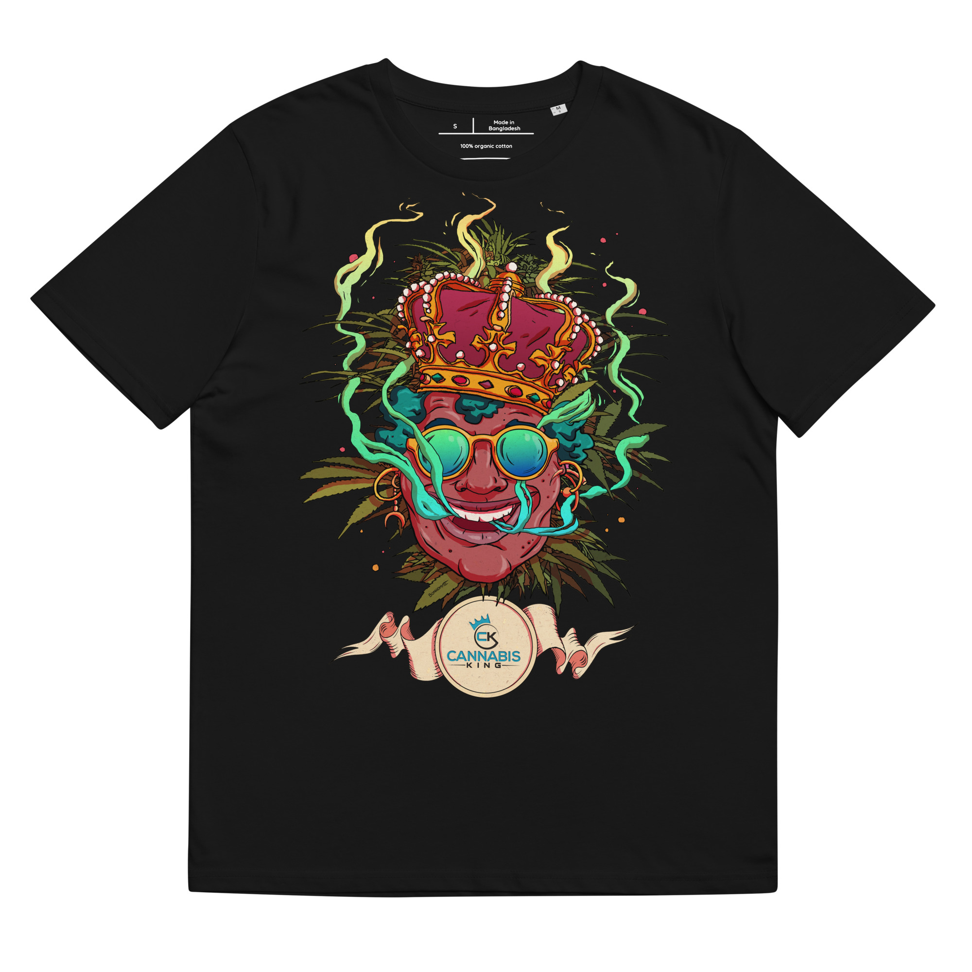 T-shirt – Cannabis King – Olivier Bonhomme Men's Clothing Wearyt