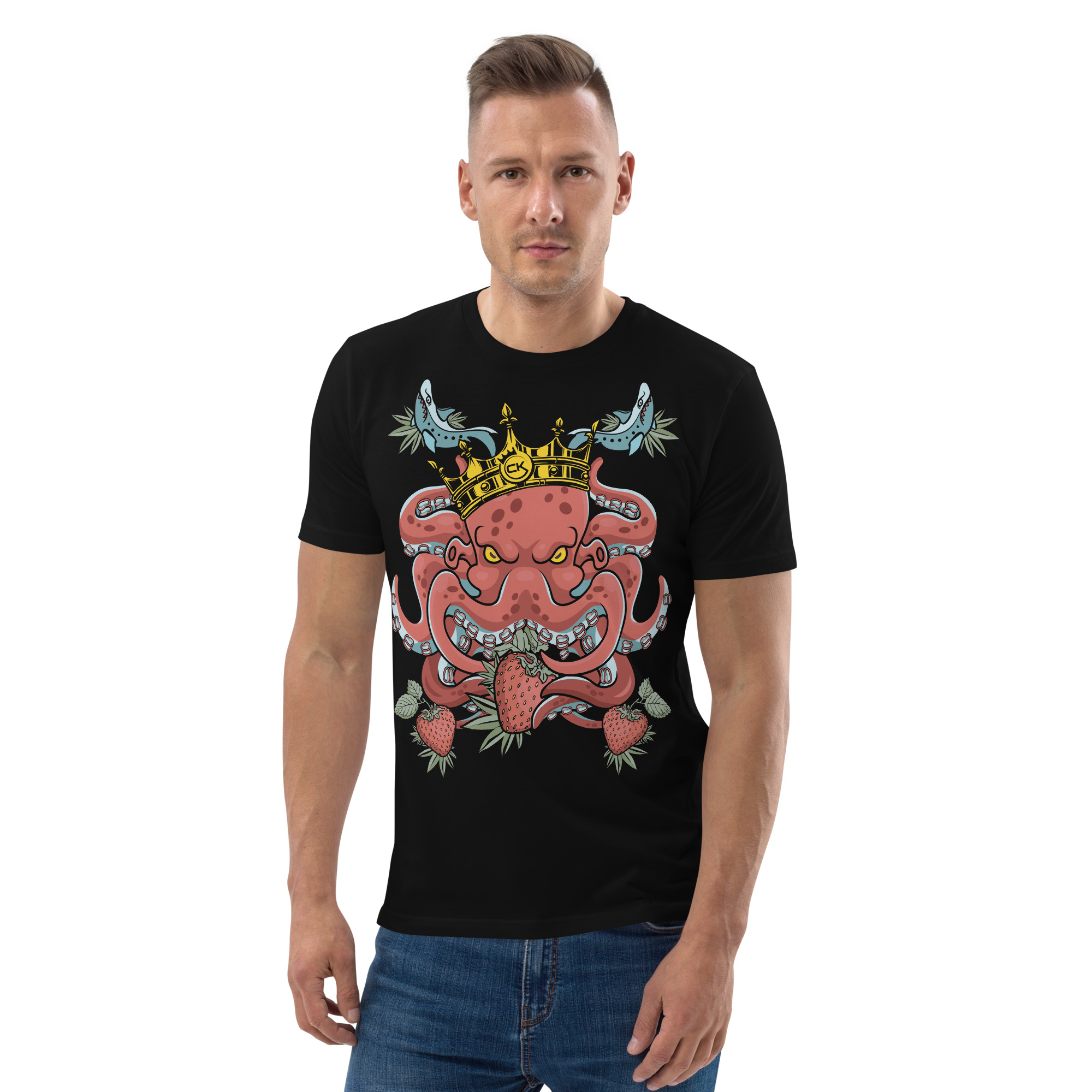 T-shirt – Cannabis King – Strawberry Kush Men's Clothing Wearyt