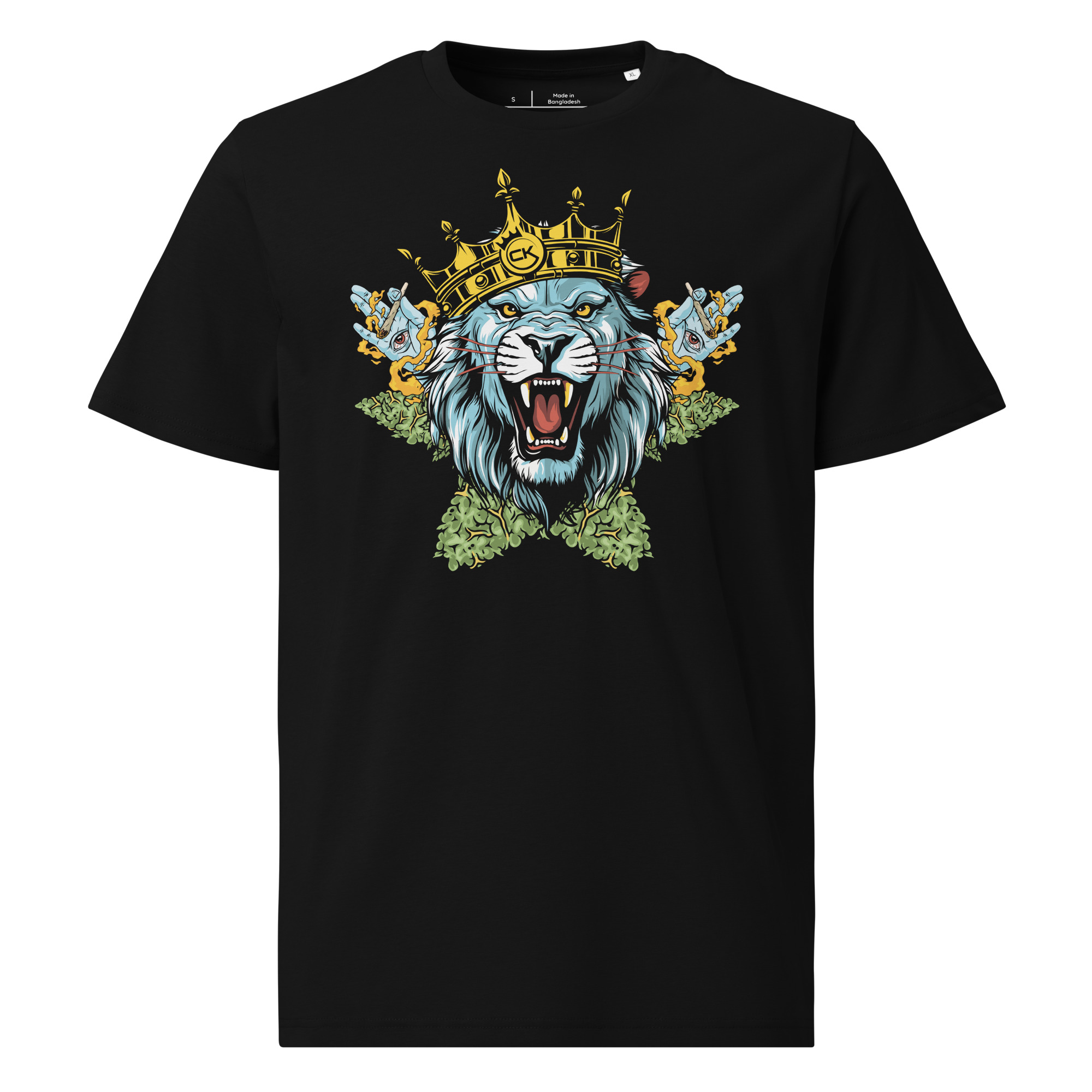 T-shirt – Cannabis King – Modèle Exclusif Cannamix King Vol°1 par DJ Shoobong T-Shirts Wearyt
