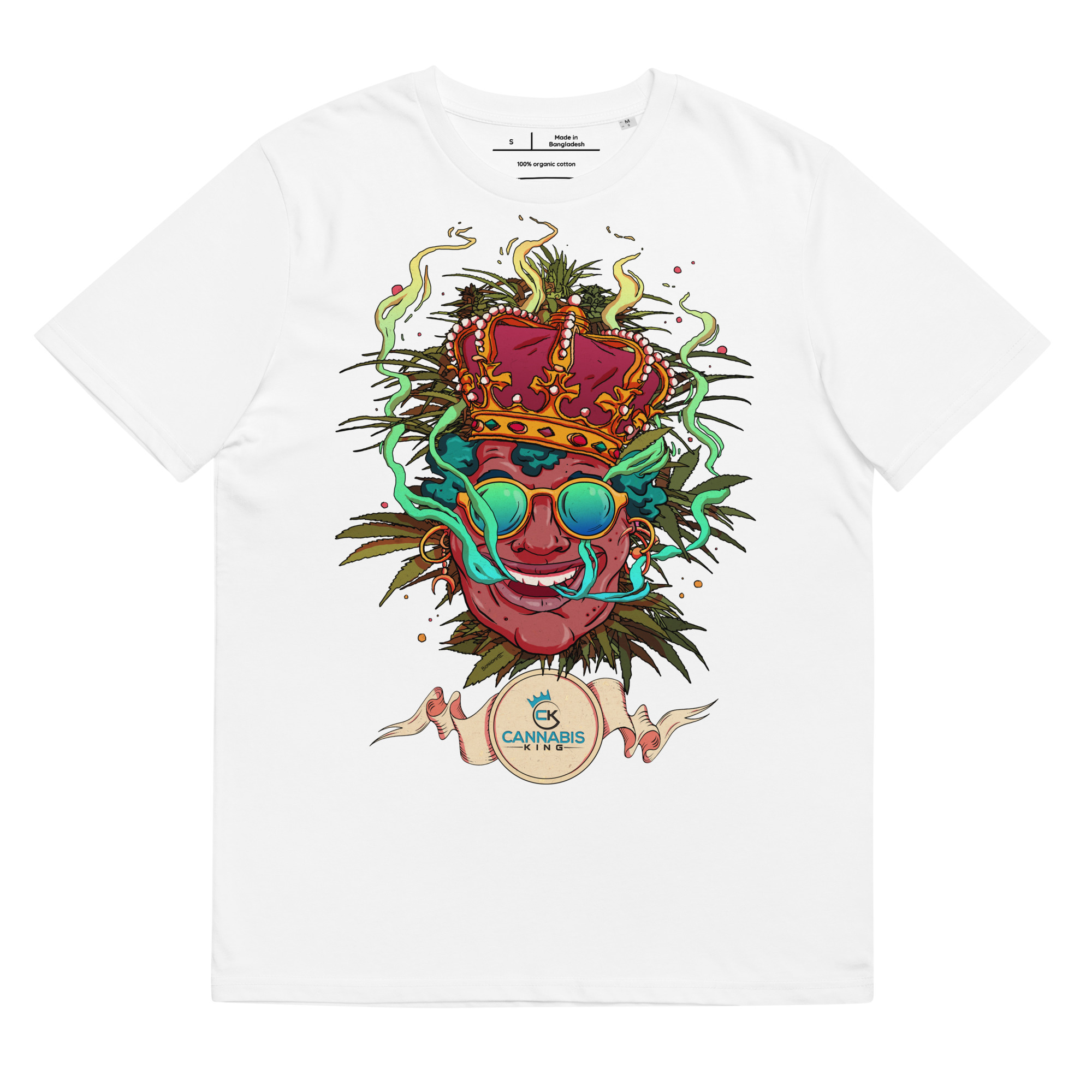 T-shirt – Cannabis King – Olivier Bonhomme Men's Clothing Wearyt