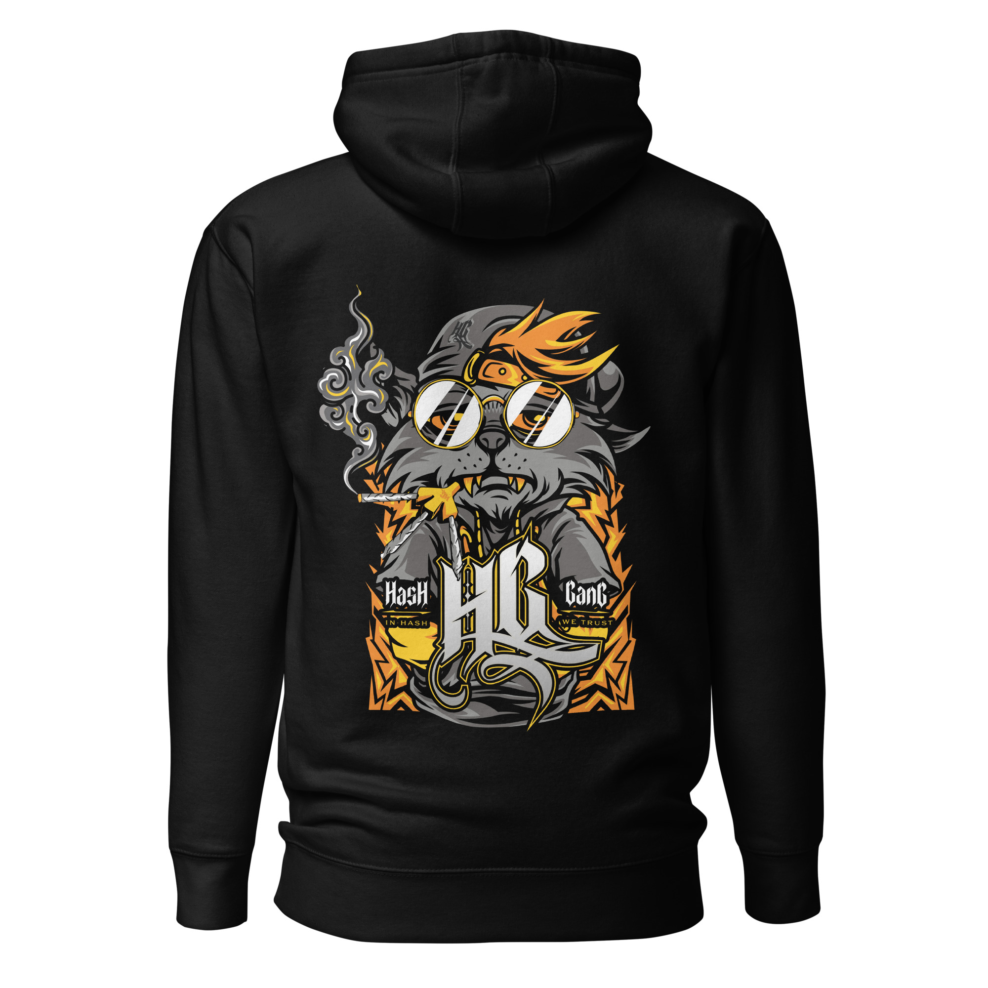 Hoodie – Hash Gang – Morrocan Cat Hoodies Wearyt