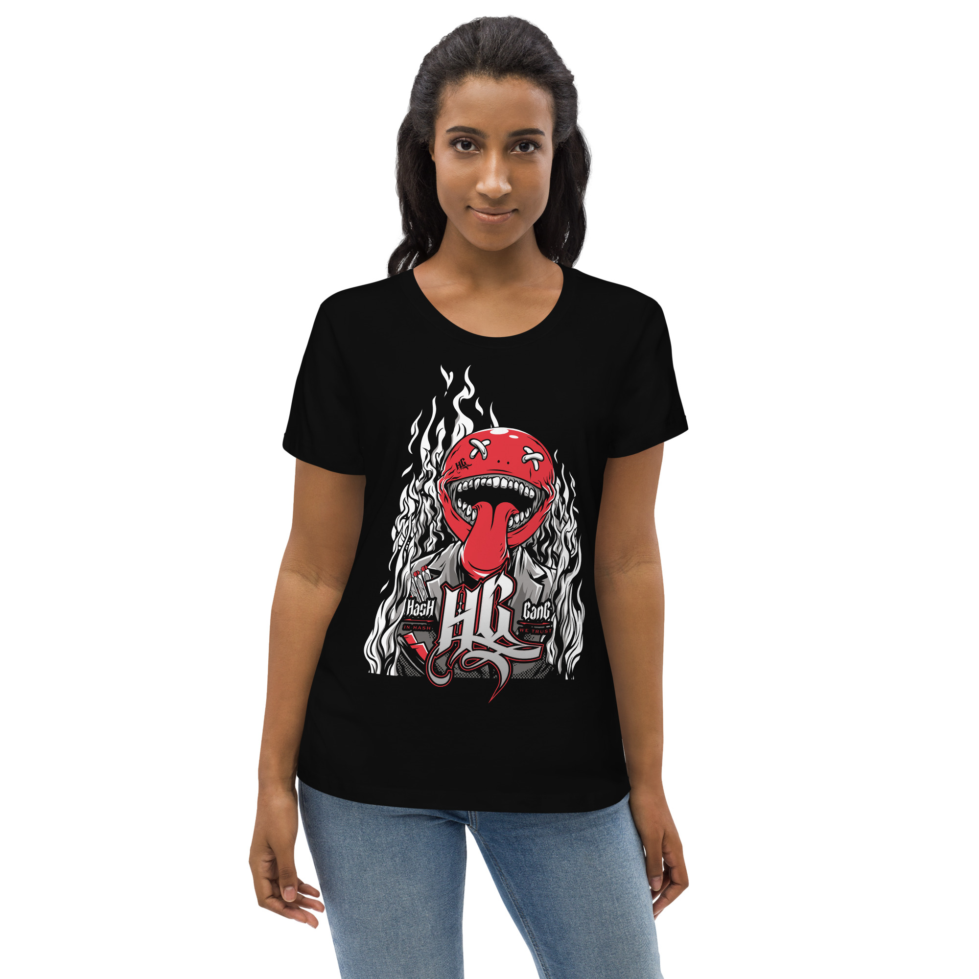 T-shirt femme – Hash Gang – Red Lebanese T-shirts Wearyt