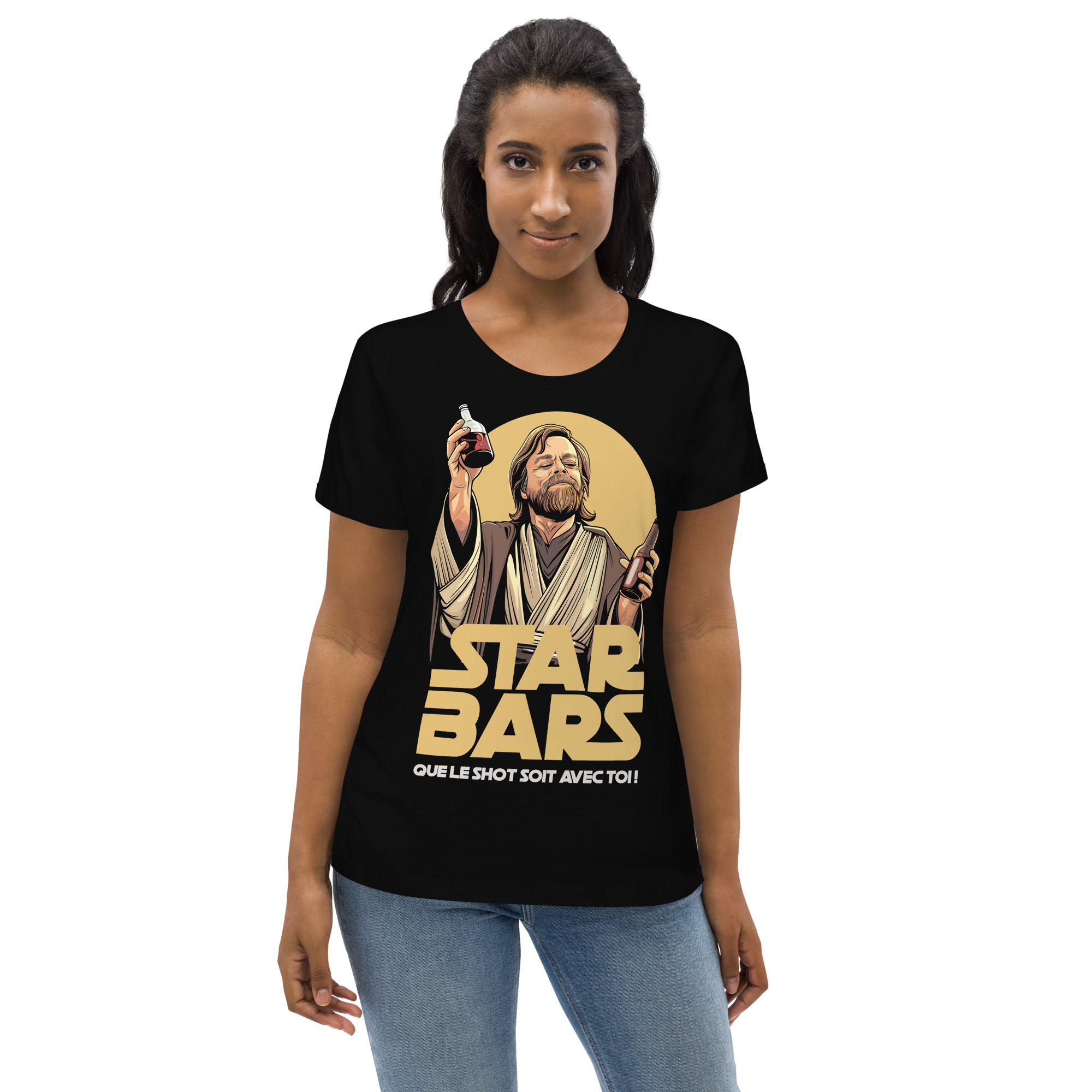 Women’s T-shirt – Star Bars – Que le shot soir avec toi T-shirts Wearyt