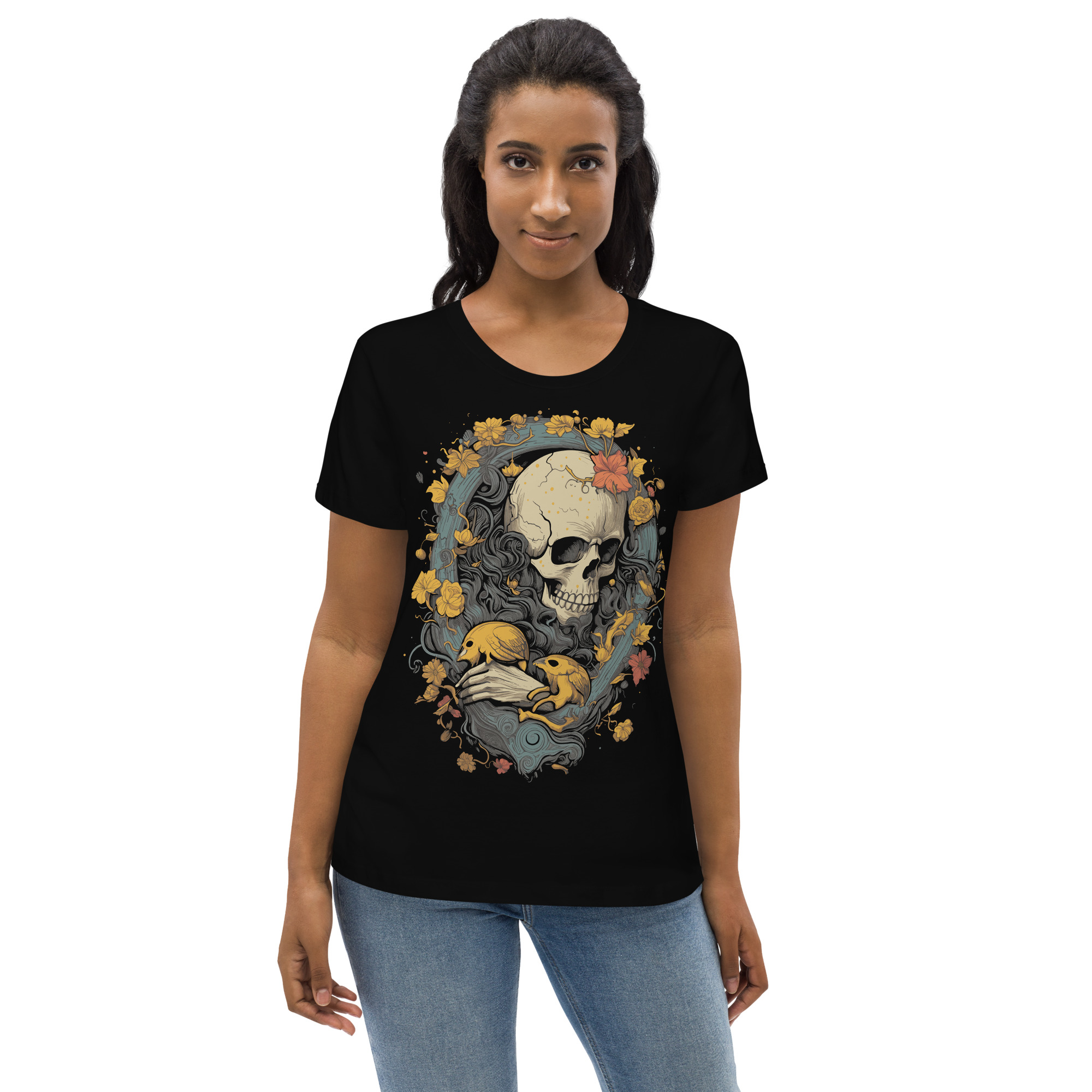 Women’s T-shirt – Dark Beauty – Ephemeral Shadows T-shirts Wearyt