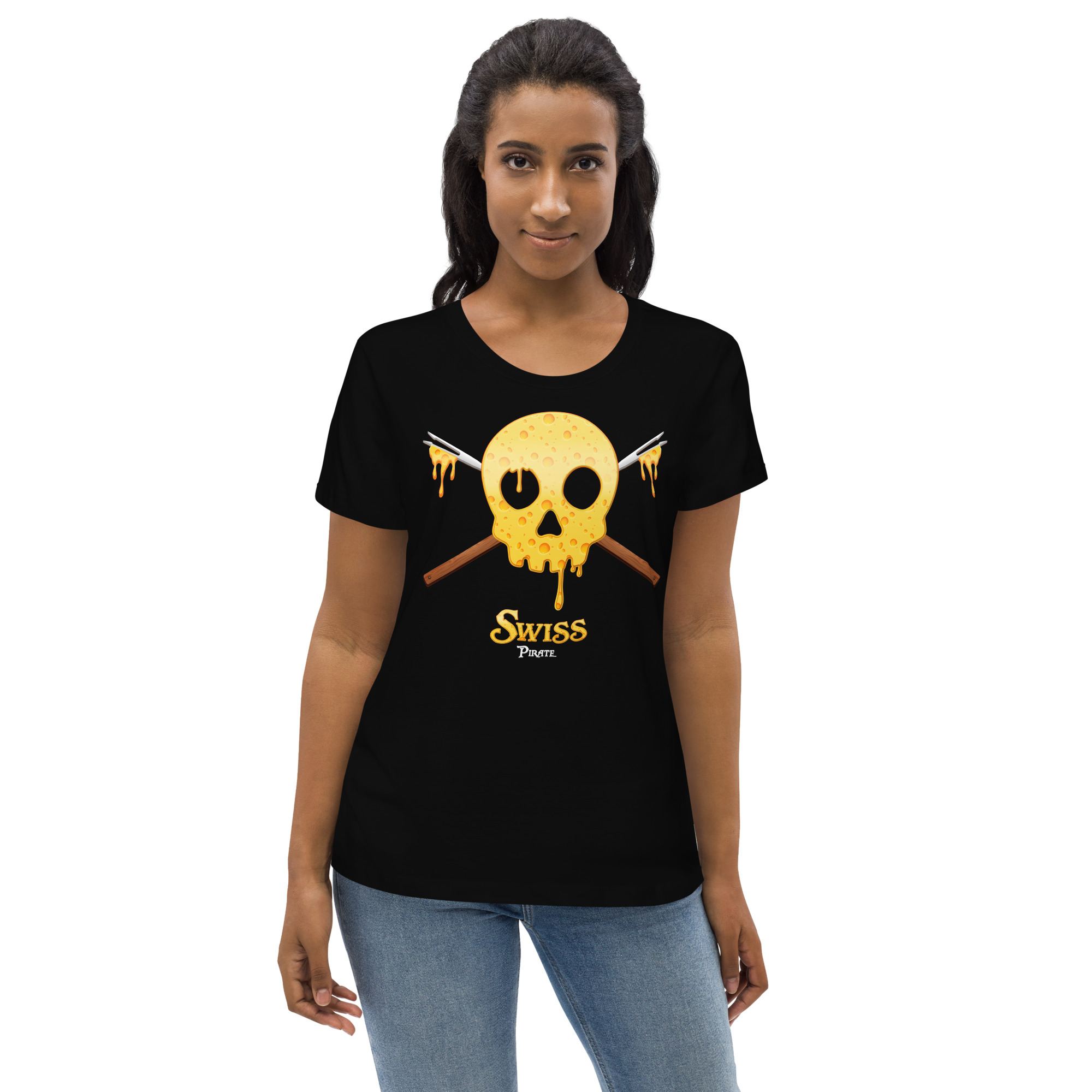 T-shirt femme – Switzerland – Swiss Pirate T-shirts Wearyt