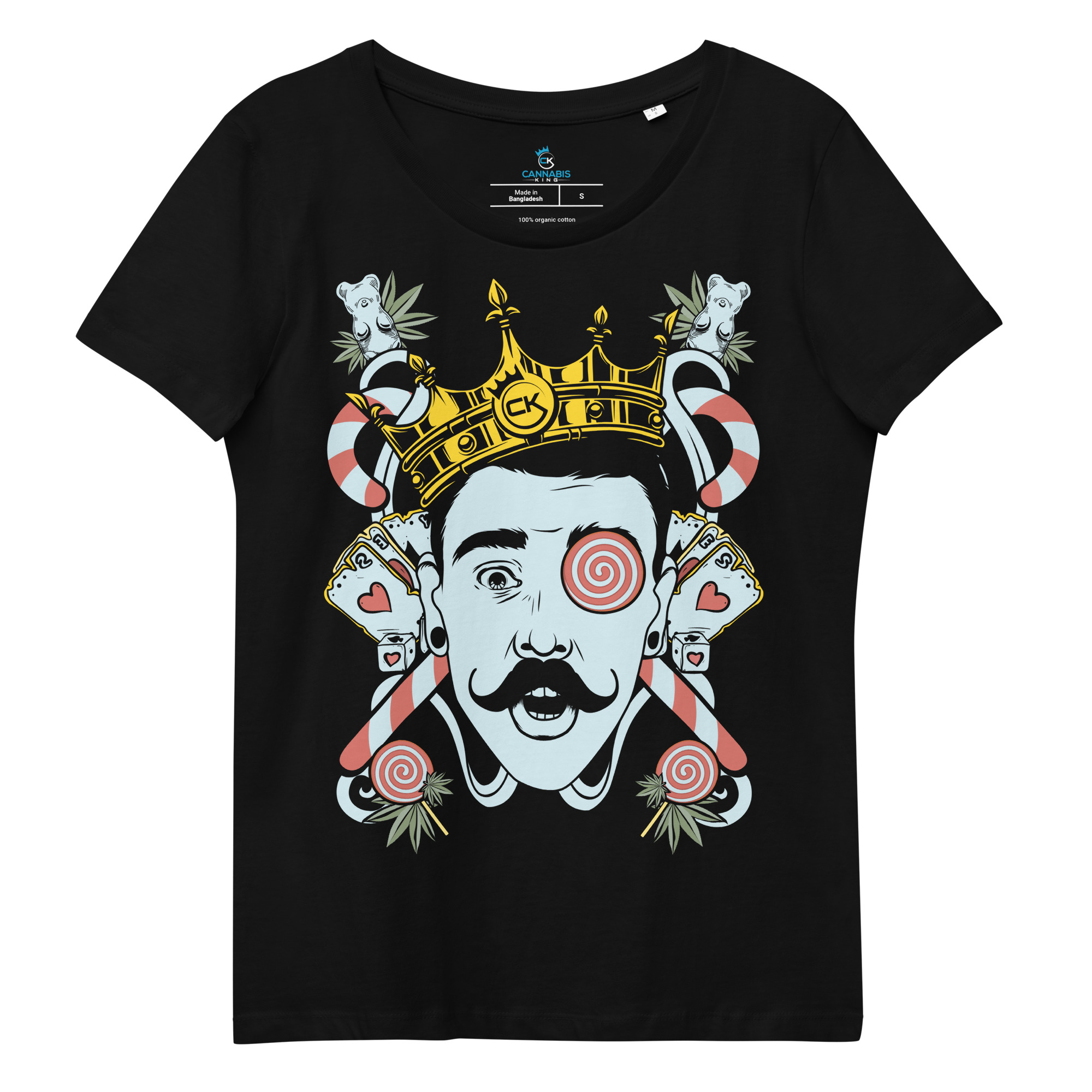 Women’s T-shirt – Cannabis King – Candy Zkittlez T-shirts Wearyt
