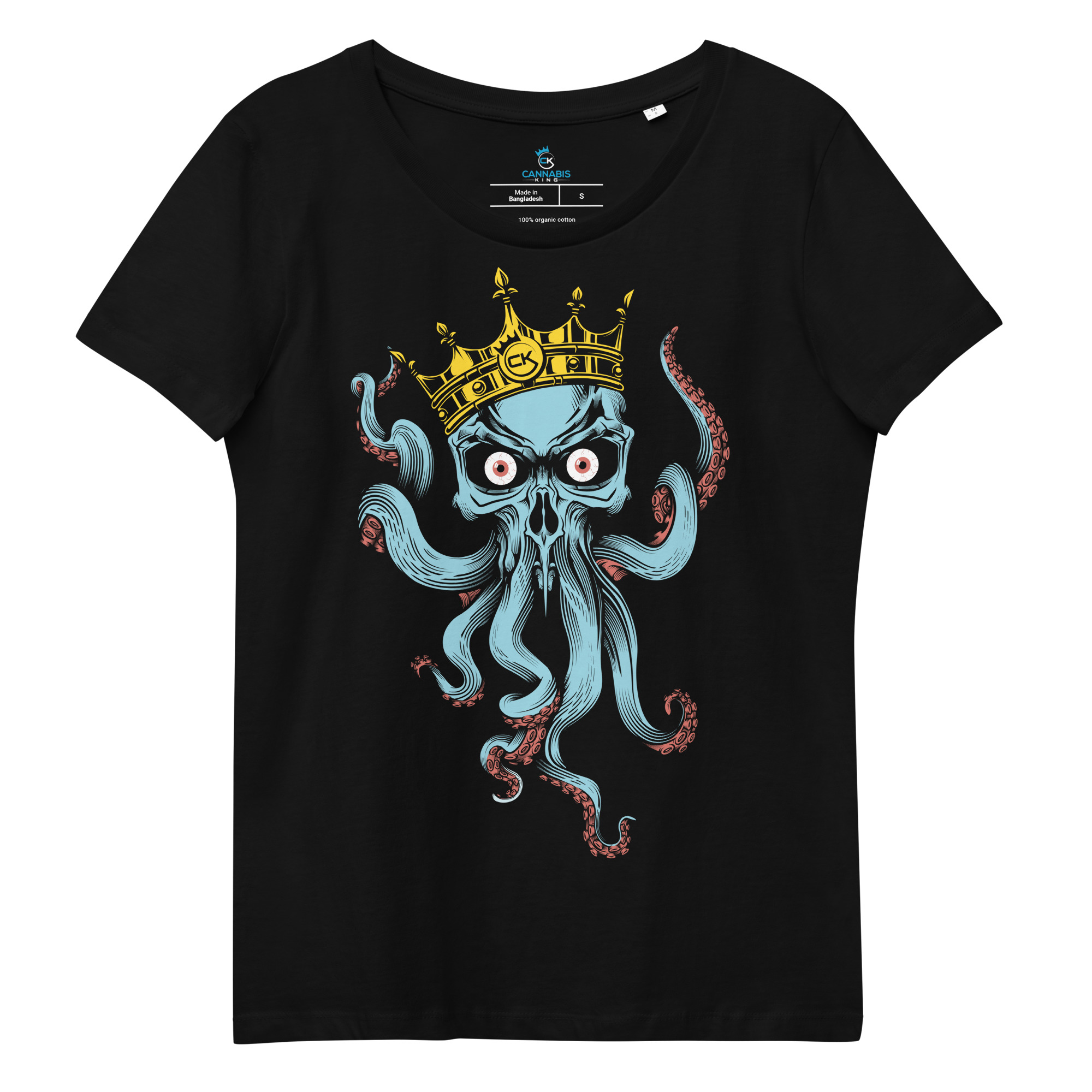T-shirt femme – Cannabis King – King Cthulhu T-shirts Wearyt
