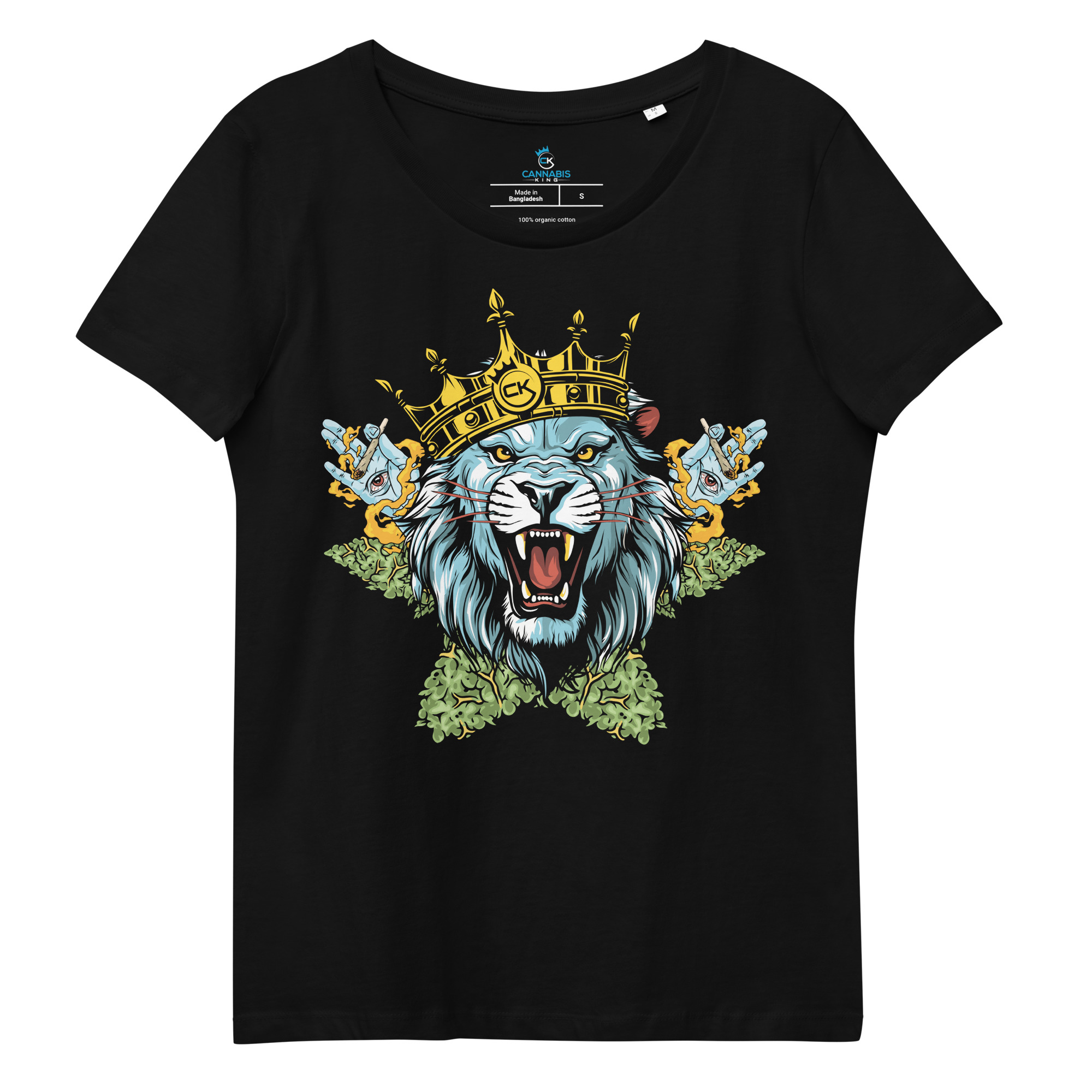 T-shirt femme – Cannabis King – Modèle Exclusif Cannamix King Vol°1 par DJ Shoobong T-shirts Wearyt