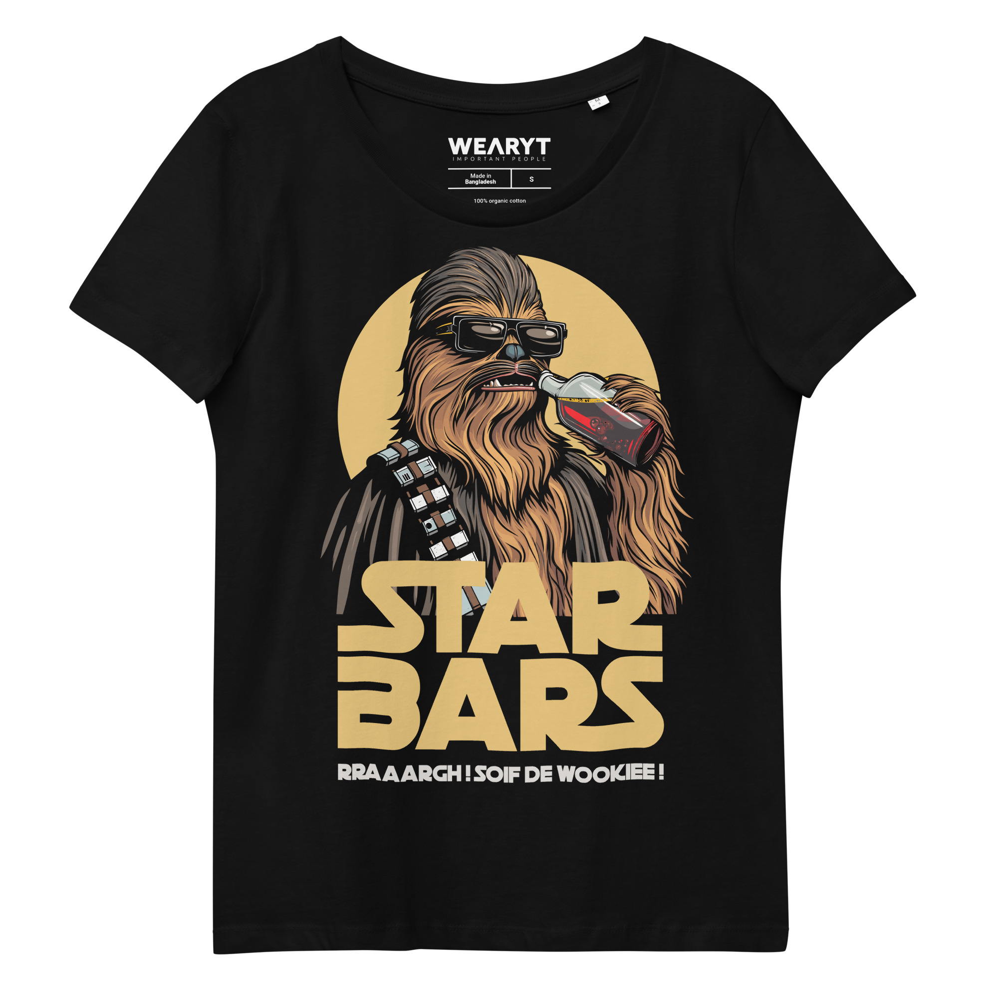 T-shirt – Star Bars – Rraaargh, thirsty for Wookiee T-shirts Wearyt