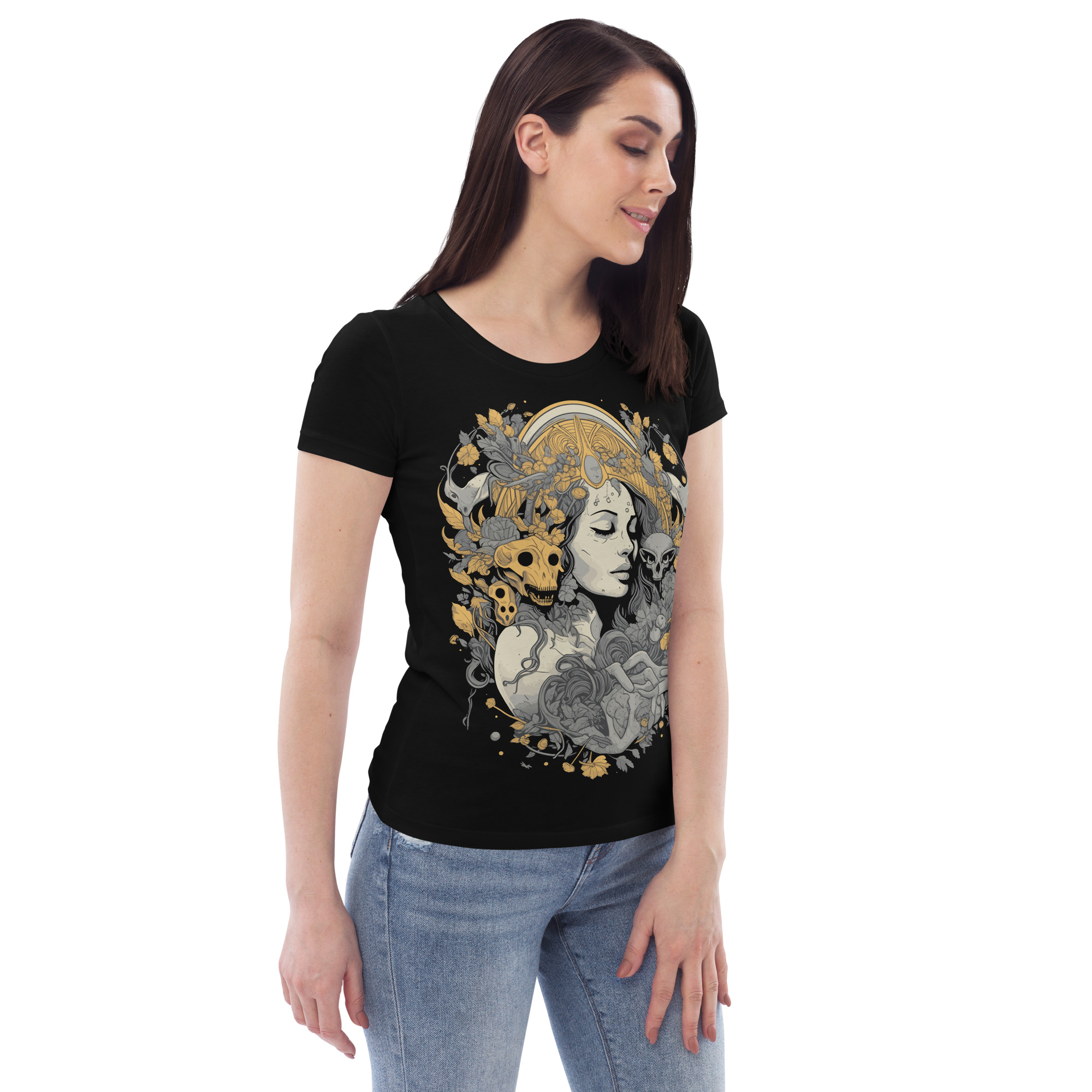 Women’s T-shirt – Dark Beauty – Gothic Muse T-shirts Wearyt